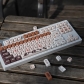 Chocolate Coffee 104+32 MOA Profile Keycap Set Cherry MX PBT Dye-subbed for Keyboard